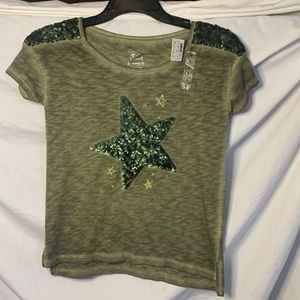 NWT Girls Justice size 8 shirt